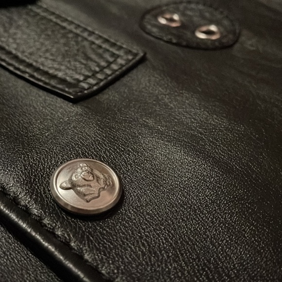 Coach Lamb Leather Sherriff Jacket - Picture 7 of 12